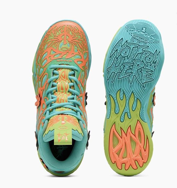 کتونی بسکتبالی پوما اورجینال  PUMA HOOPS X TMNT MB 04 BasketballI