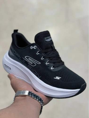 کتونی اسکیچرز ویتنام مستر کوالیتی بند دار مشکی سایز 37 تا 40 Skechers