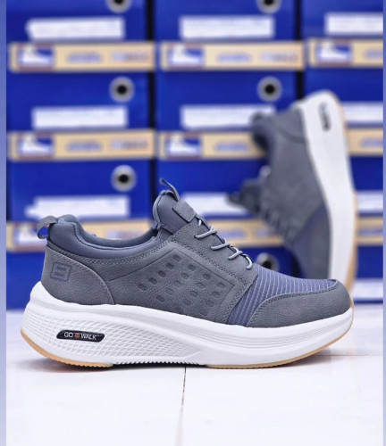 کتونی اسکیچرز ویتنام طوسی مستر کوالیتی بند دار سایز 40 تا 45 Skechers